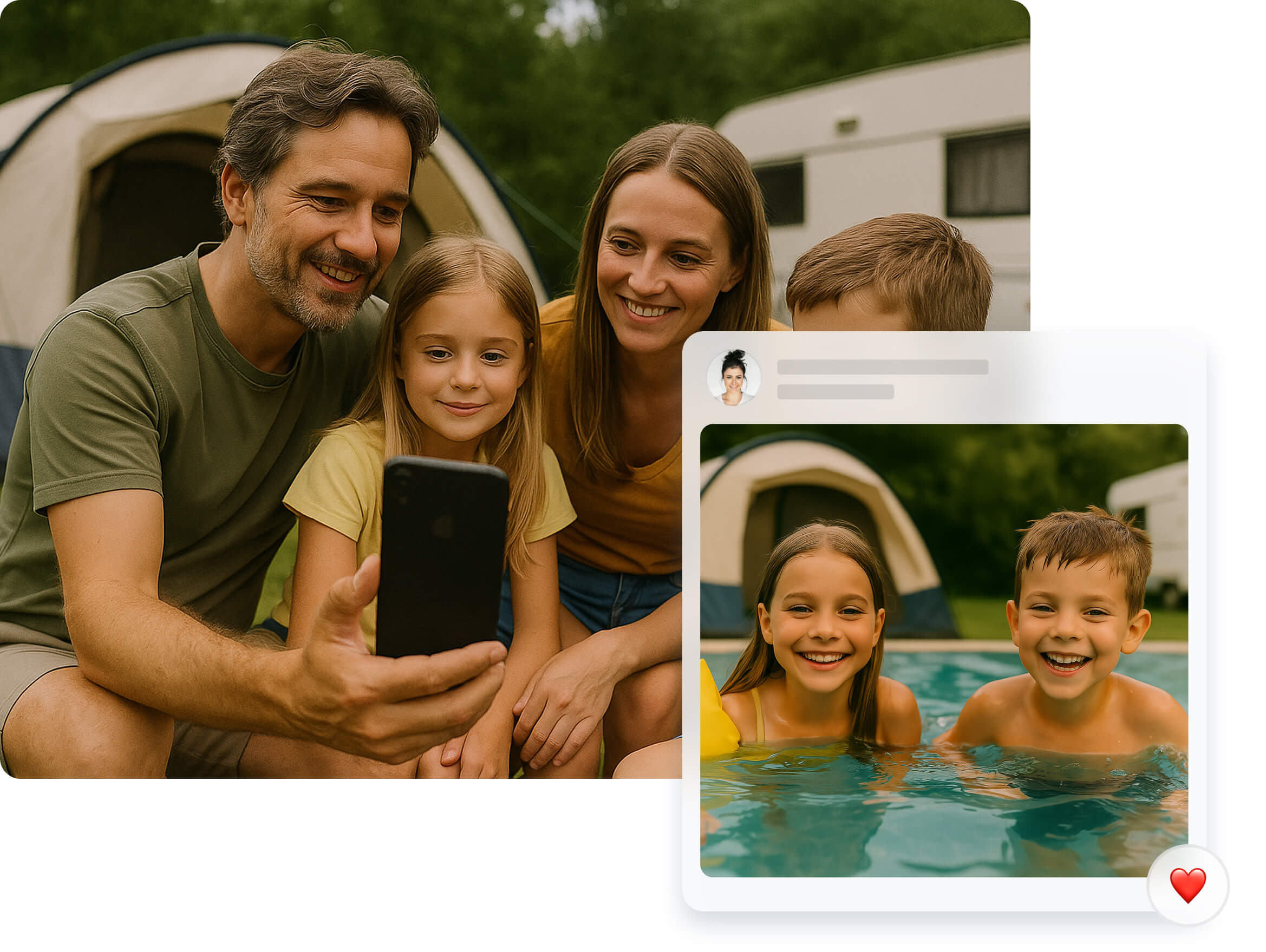application pour campings et parcs de vacances